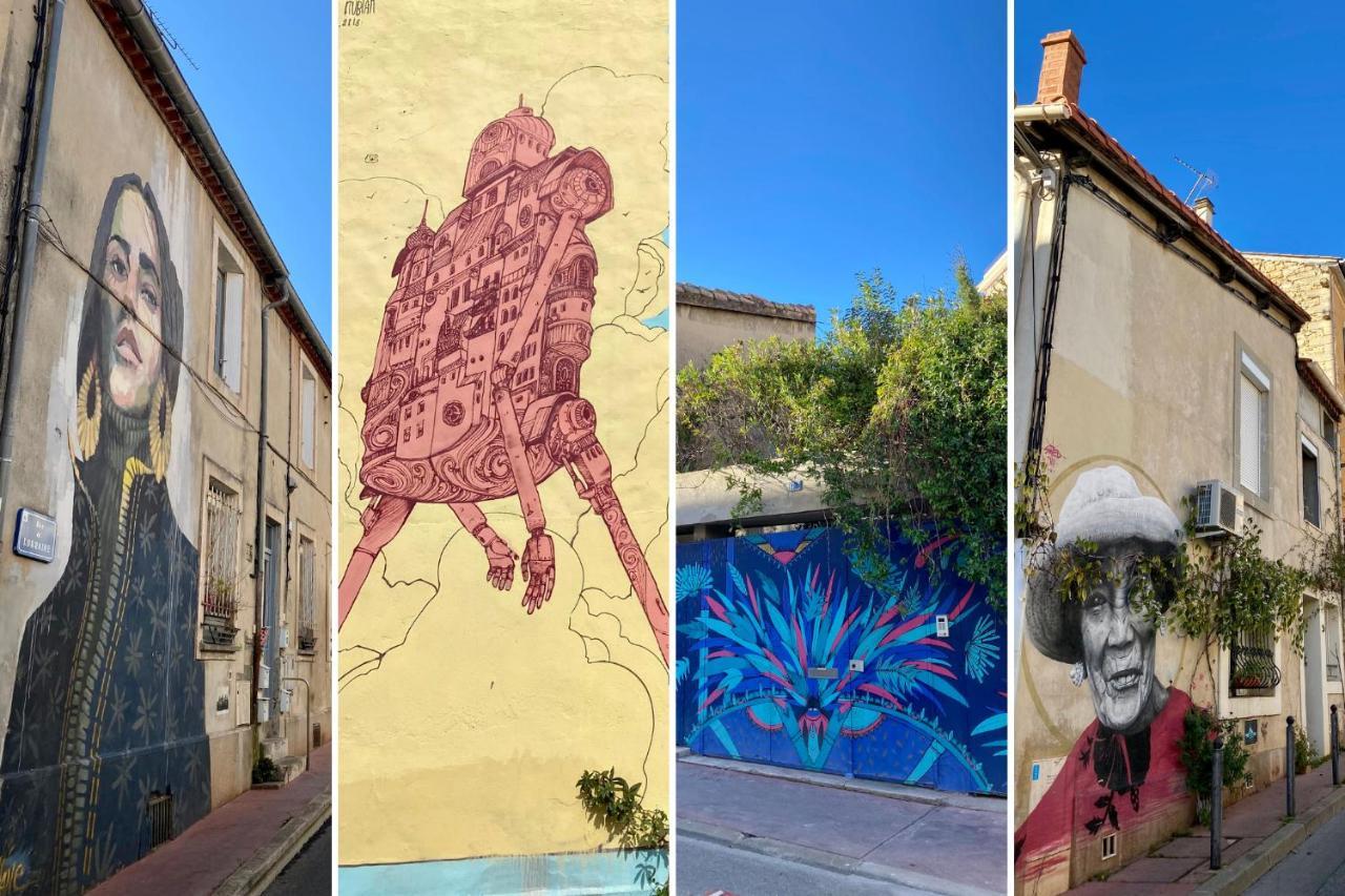 Nouveau - Jungle Montpeul - Clim - Wifi Fibre - Netflix - 5' Du Centre Et Gare - Parking - Loggia - 15' Des Plages Montpellier Exteriér fotografie