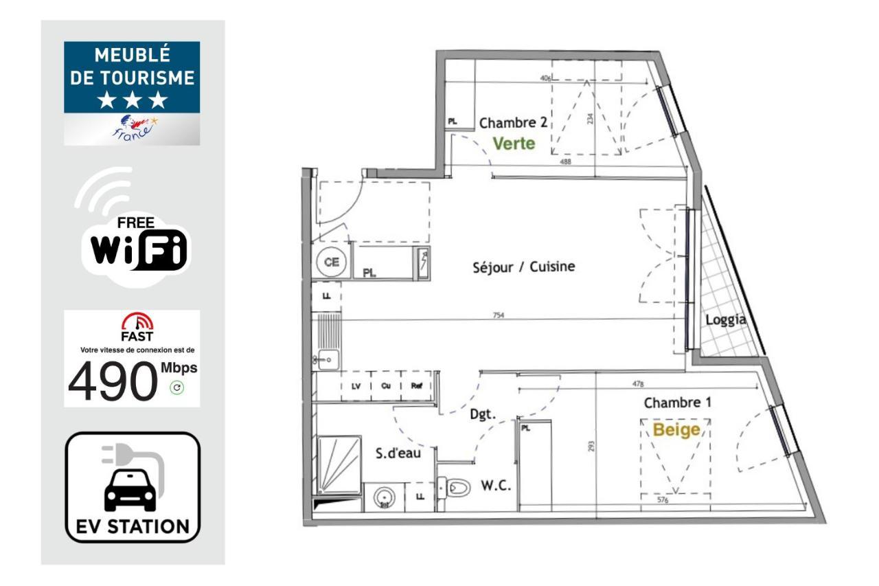 Nouveau - Jungle Montpeul - Clim - Wifi Fibre - Netflix - 5' Du Centre Et Gare - Parking - Loggia - 15' Des Plages Montpellier Exteriér fotografie